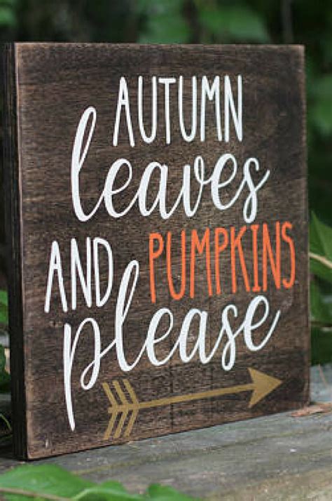 fall sayings signs